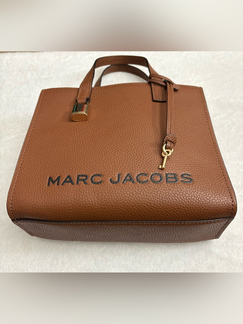 Marc Jacobs Mini Grind Leather Tote – Carmel - Picture 10 of 13